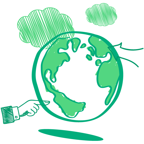 world doodle